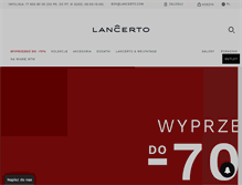 Tablet Screenshot of lancerto.com